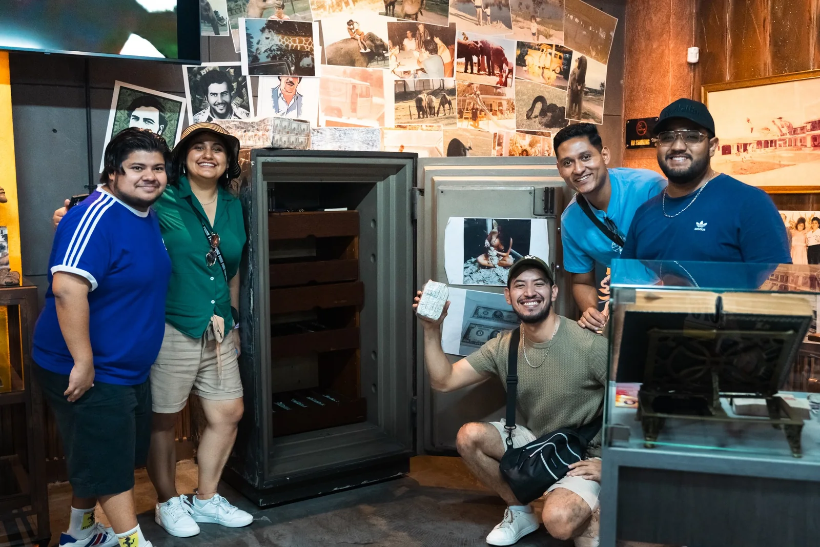 Private museum stop during the Pablo Escobar tour in Medellín